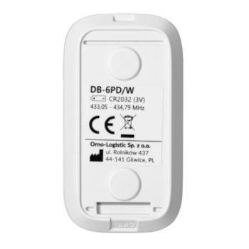 PRZYCISK DO DZWONKA BEZPRZEWODOWEGO Virone PELA DB-6PD/W